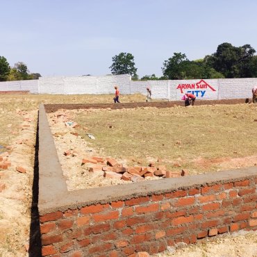 Aryan Sun City Baundary Wall Work