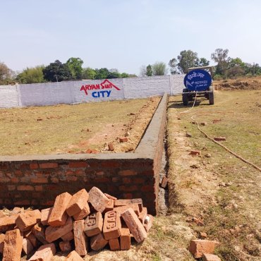 Aryan Sun City Baundary Wall Work